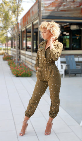 Utility Jumpsuit With A Twist